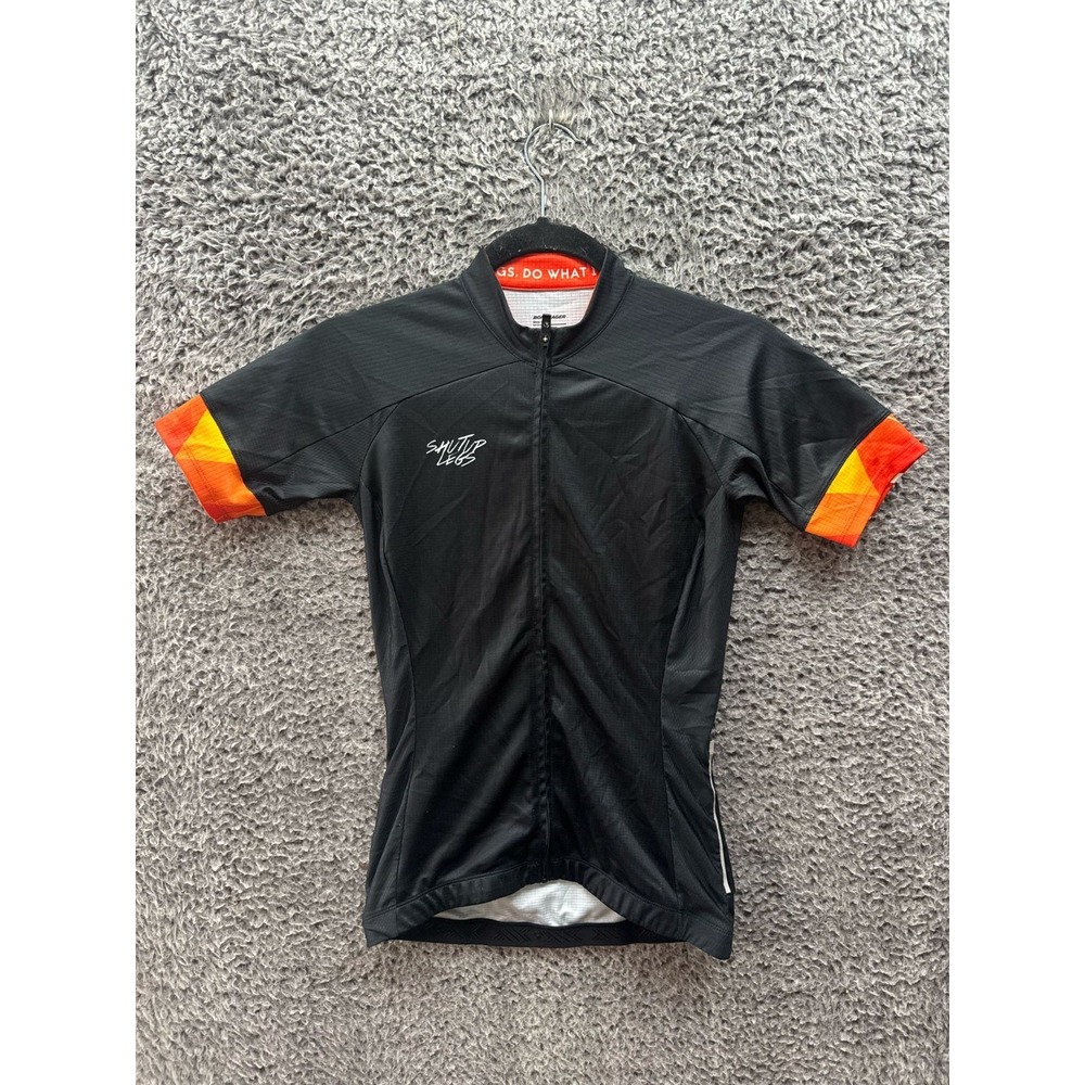 Bontrager Shut Up Legs Short Sleeve Anara Cycling Jersey Black Womens Size XS